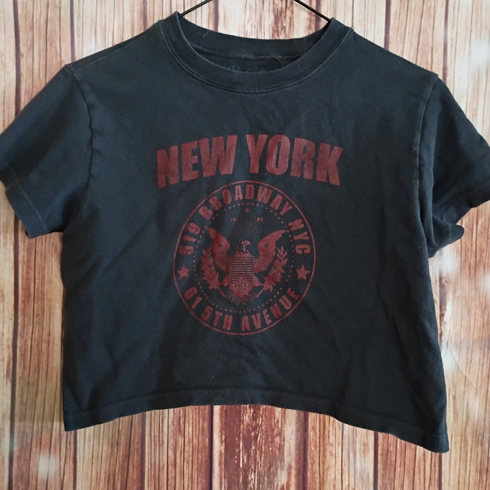 Brandy Melville Cropped Tee